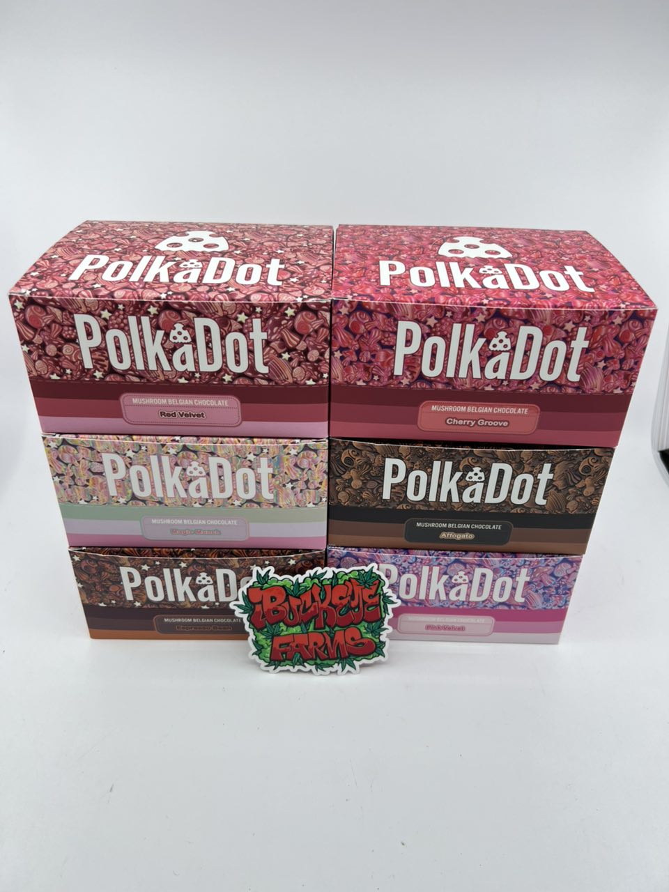 POLKA DOT 5 GRAM ORGANIC BARS