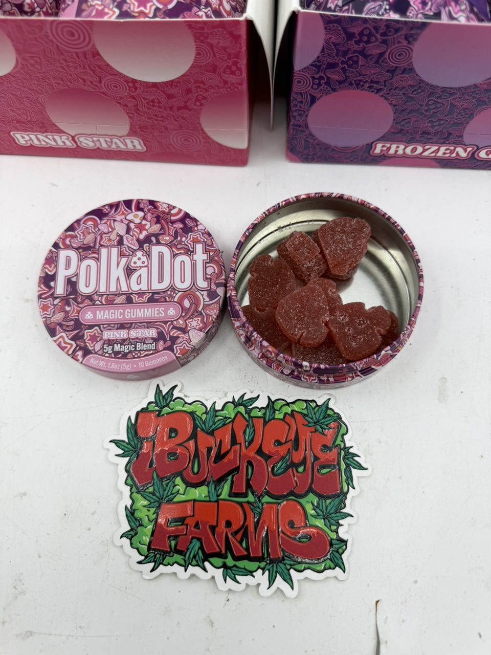 Polka dot Magic Gummies